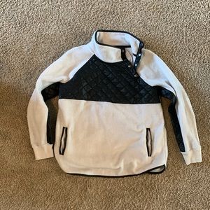 Abercrombie and Fitch Asymmetrical Snap up Fleece